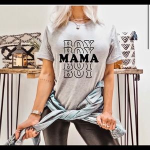 Boy mama t shirt
